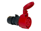 CEE 4P/32A/400V contra rood foto