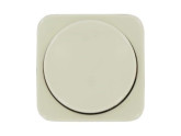 Busch Jaeger CREME afdekplaat + knop dimmer foto