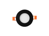 LED panel downlight 3W 3000K incl. driver zwart foto