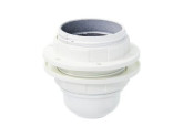 Lamphouder E27 wit met 2x ring foto