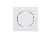 Kopp HK07 PURE mat wit afdekplaat + knop dimmer foto