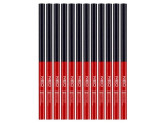 Technische potloden rood/blauw blister(12) foto