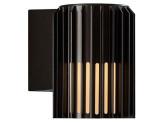 Wandlamp Aludra rond E27 zwart IP54 foto
