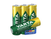 Varta NiMH oplaadbare batterij AA 2100mA blister(4) foto