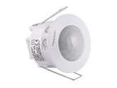 Bewegingsmelder IR inbouw plafond 360 graden plat wit foto