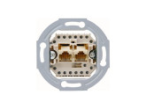 Kopp inbouw unit UTP CAT5 RJ45 2-voudig foto
