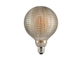 Nordlux LED Globe G125 E27 2-12W 2200K AVRA goud bamboo foto