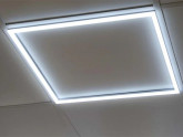 LED edgelit paneel zwart 60x60cm 32W 3040Lm Tri-White foto