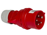CEE 5P/16A/400V stekker met fasewisselaar foto