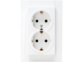 Kopp HK07 PURE mat wit inbouw stopcontact wcd RA dubbel foto