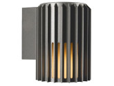Wandlamp Aludra rond E27 zilver antraciet IP54 foto