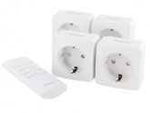 Basisset draadloos schakelen 4x ontvangers+AB foto