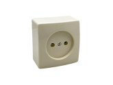 PEHA CREME opbouw stopcontact wcd foto