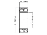 STC-Steyr Tonlager Zelfinstellend 24188 CA W33 (440x720x280mm) foto