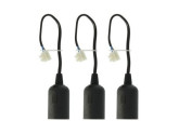 Lamphouder E27 zwart - Verhuisfitting set a 3 foto