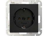 Kopp HK07 PURE mat zwart inbouw stopcontact wcd RA foto