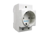 Stopcontact RA voor in groepenkast op DIN-Rail GACIA foto