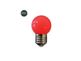 EDM LED kogel E27 1,5-15W rood foto