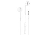 Oordopjes stereo 3,5mm met volumeregelaar wit foto