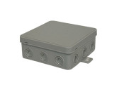 Kabeldoos IP54 grijs vierkant 100x100x41mm foto