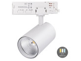 LED railspot 3-fase wit multi instelbaar 10-30W Tri-white foto