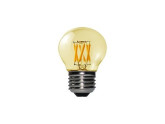 LED kogel E27 3-25W 2200K filament gold dimbaar foto