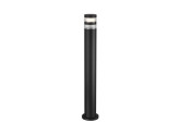 Paallamp Birk E27 zwart IP44 80cm foto