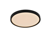 LED Plafonniere Oja 29 zwart 14,5W 3000K/ 4000K 29cm foto