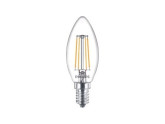 Philips LED kaars E14 4,3-40W 2700K filament helder blister foto