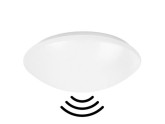 LED Plafonniere 250mm 13W 3000K IP44 +sensor foto