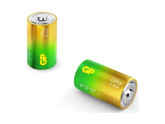 GP Ultra Alkaline batterij D blister(2) foto