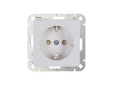 Kopp HK02 arctic wit inbouw stopcontact wcd RA + kinderbeveiliging foto
