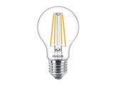 Philips LED GLS E27 8,5-75W 2700K filament helder foto