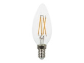 V-TAC LED filament kaars E14 3000K warm wit 4W foto