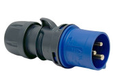 CEE 3P/16A/230V stekker blauw foto
