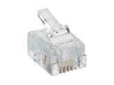 Modulaire plug 6p/4c RJ11 PER STUK foto