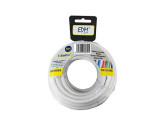 Kabel H03VV-F VMVS rond 2x1qmm wit 10m foto