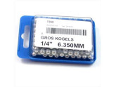 Kogels 1/4" 6.4mm (144 stuks) foto