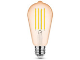 Modee LED ST64 E27 4-28W 1800K filament amber dimbaar foto