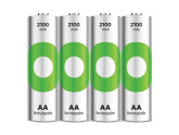 GP NiMH oplaadbare batterij AA 2100mA blister(4) foto