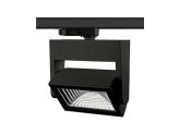 LED railspot 3-fase 33W 3000K zwart 90x70gr Lival Nanna Large foto
