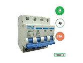 Installatieautomaat 63A B kar 4p GACIA foto
