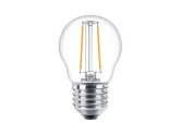 Philips LED kogel E27 2-25W 2700K filament helder foto