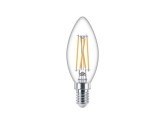 Philips LED kaars E14 3,4-40W filament helder WarmGlow blister foto