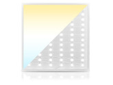 LED backlit paneel wit 60x60cm 40W 4000Lm CCT dimbaar foto