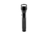 LED zaklamp 1W aluminium zwart 2xD foto