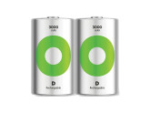 GP NiMH oplaadbare batterij D 3000mA blister(2) foto