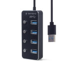 USB 3.1 hub 4 poorts foto