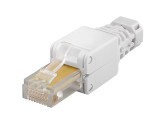 Modulaire plug RJ45 tangloze montage foto