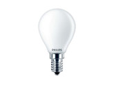 Philips LED kogel E14 4,3-40W 2700K filament mat foto